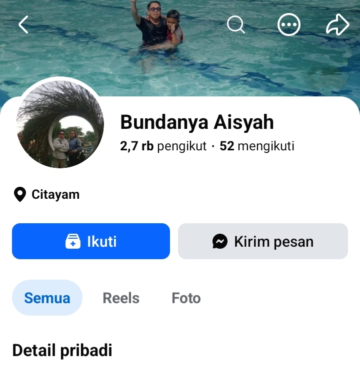 Foto : Hasil Investigasi Tim Menemukan Akun Media sosial Konsumen Dea.