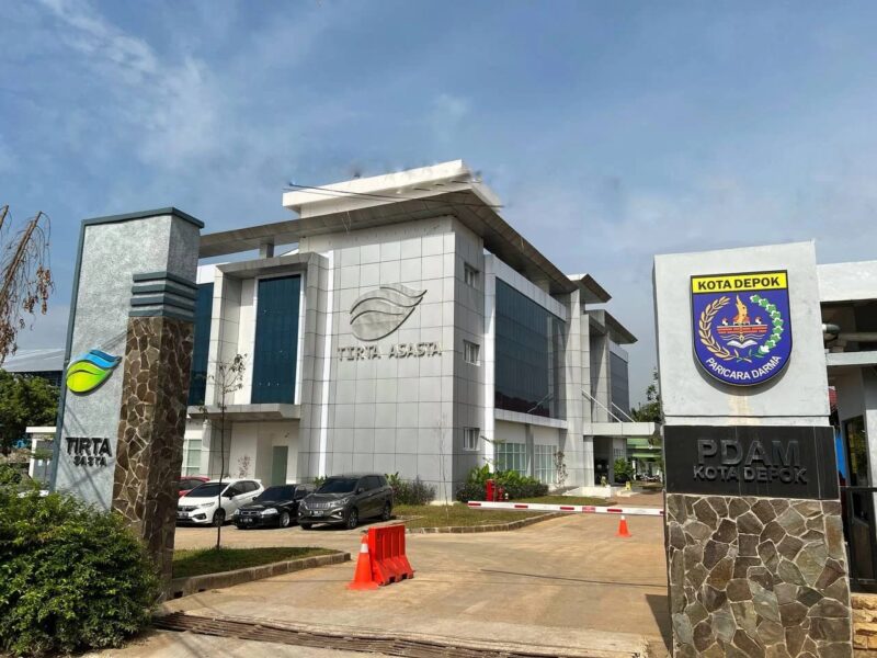 Foto : Kantor Pusat PDAM Tirta Asasta Depok